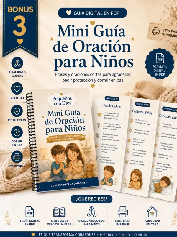 Mini Guía de Oración para Niños
