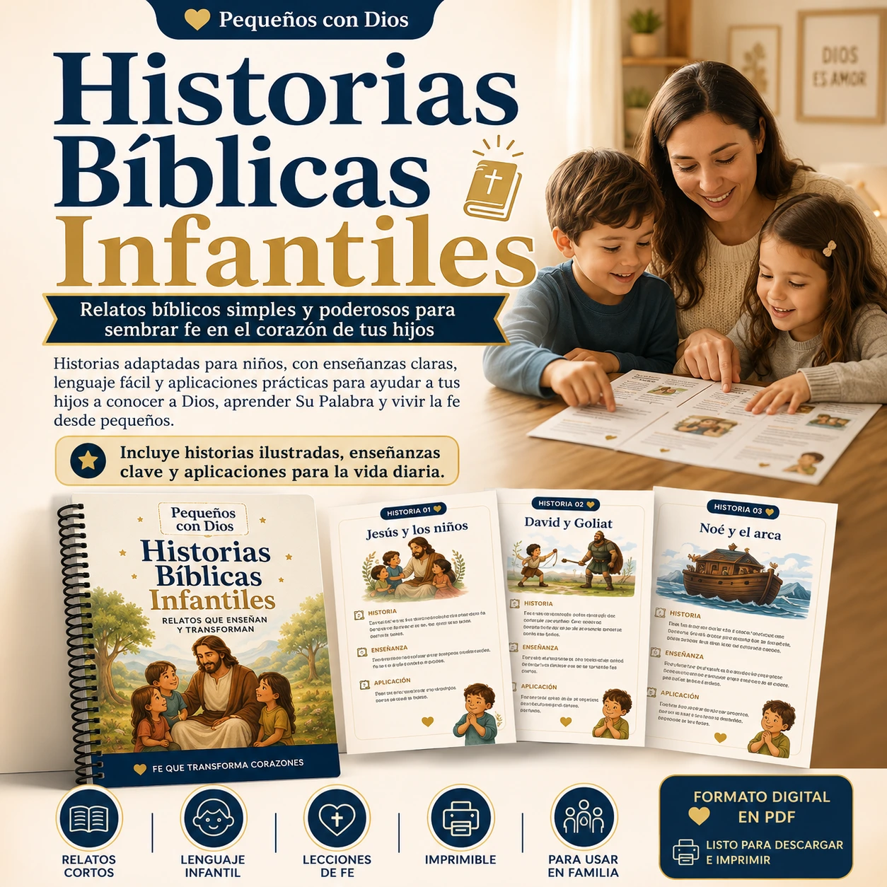 Historias Bíblicas Infantiles